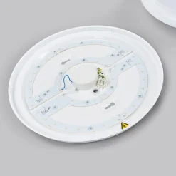 Philips Suede - rund LED-loftlampe, Ø 38 cm