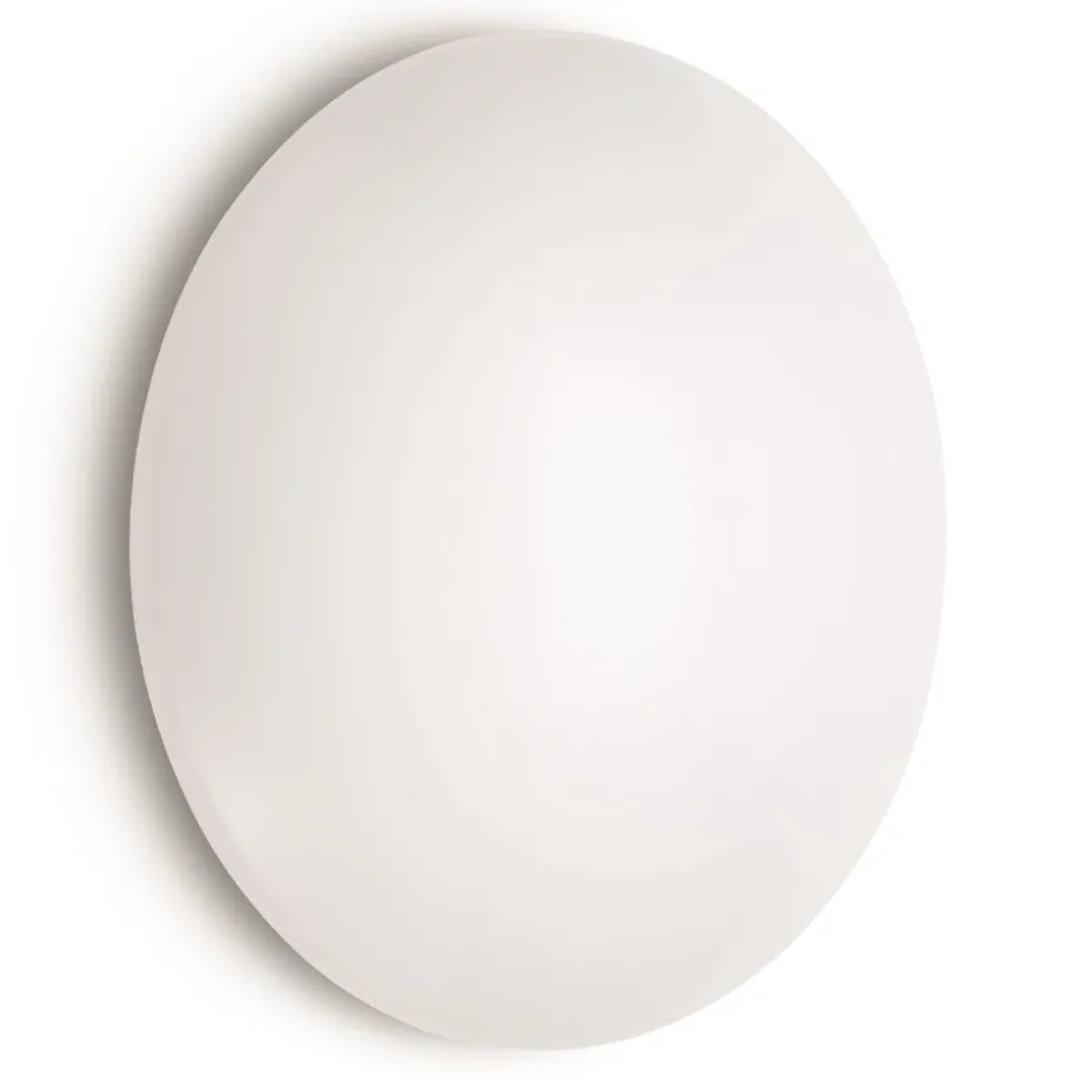 Philips Suede - rund LED-væglampe, Ø 28 cm