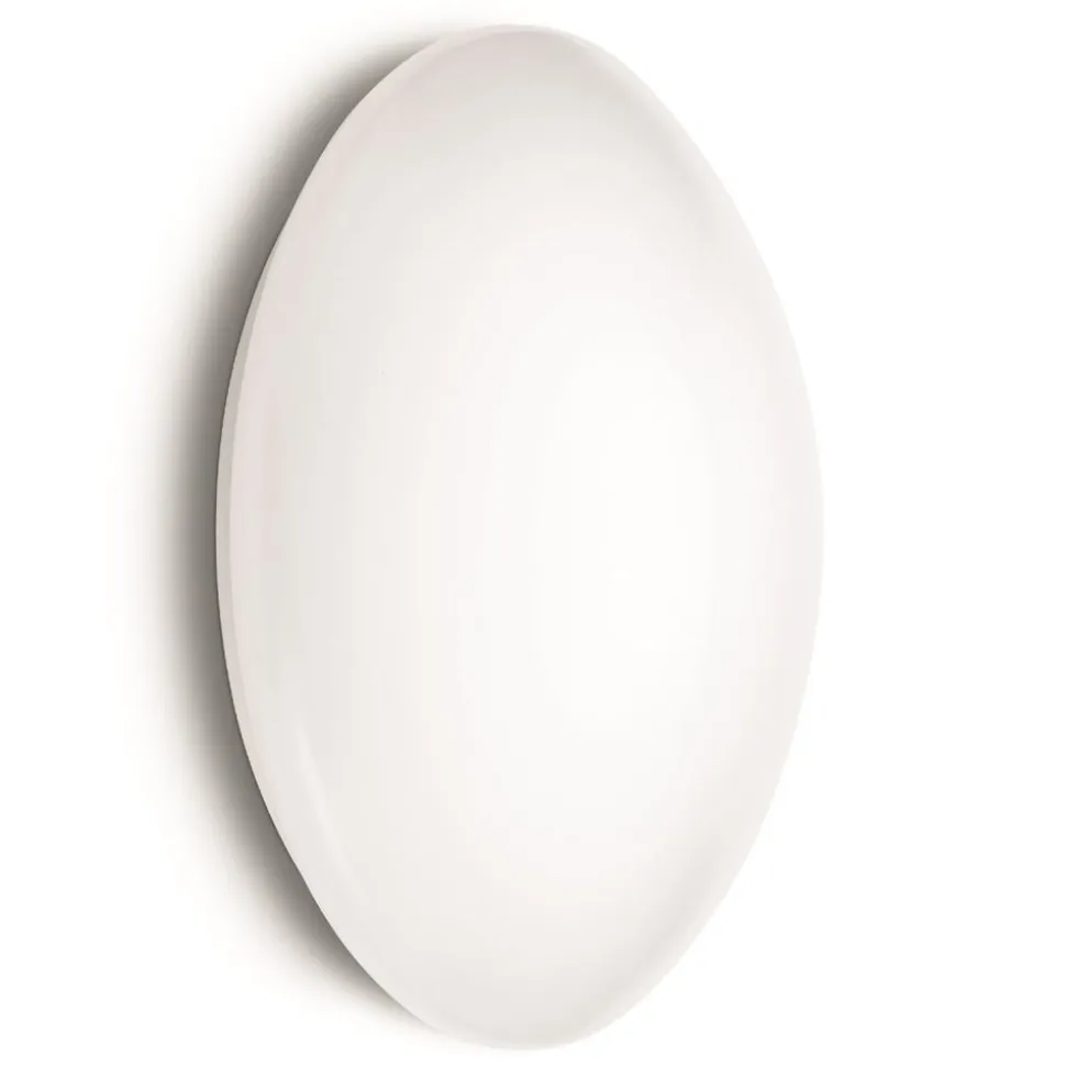 Philips Suede - rund LED-væglampe, Ø 28 cm