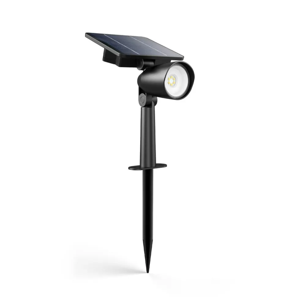 Philips udendørs LED-spot Ashlyn, sort, IP44