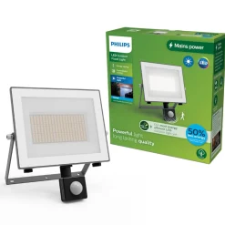 Philips udendørs LED-spot Lois UE Sensor, 24 W, 5.000 K IP65