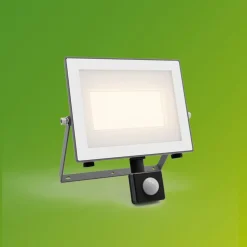 Philips udendørs LED-spot Lois UE Sensor, 24 W, 3.000 K IP65