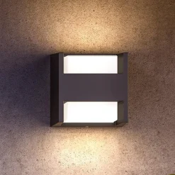 Philips udendørs LED-væglampe Arbour UE 2-sæt 2 lyskilder 2700 K
