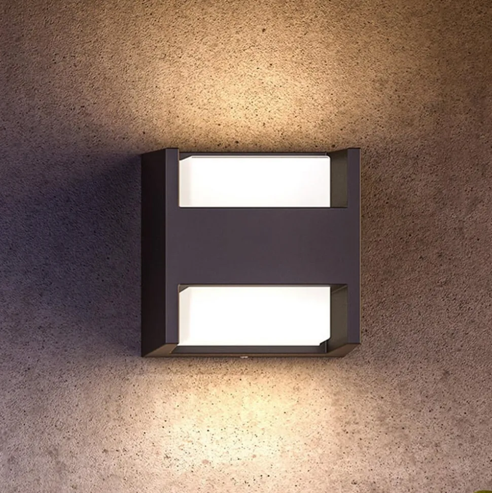 Philips udendørs LED-væglampe Arbour UE 2-sæt 2 lyskilder 2700 K