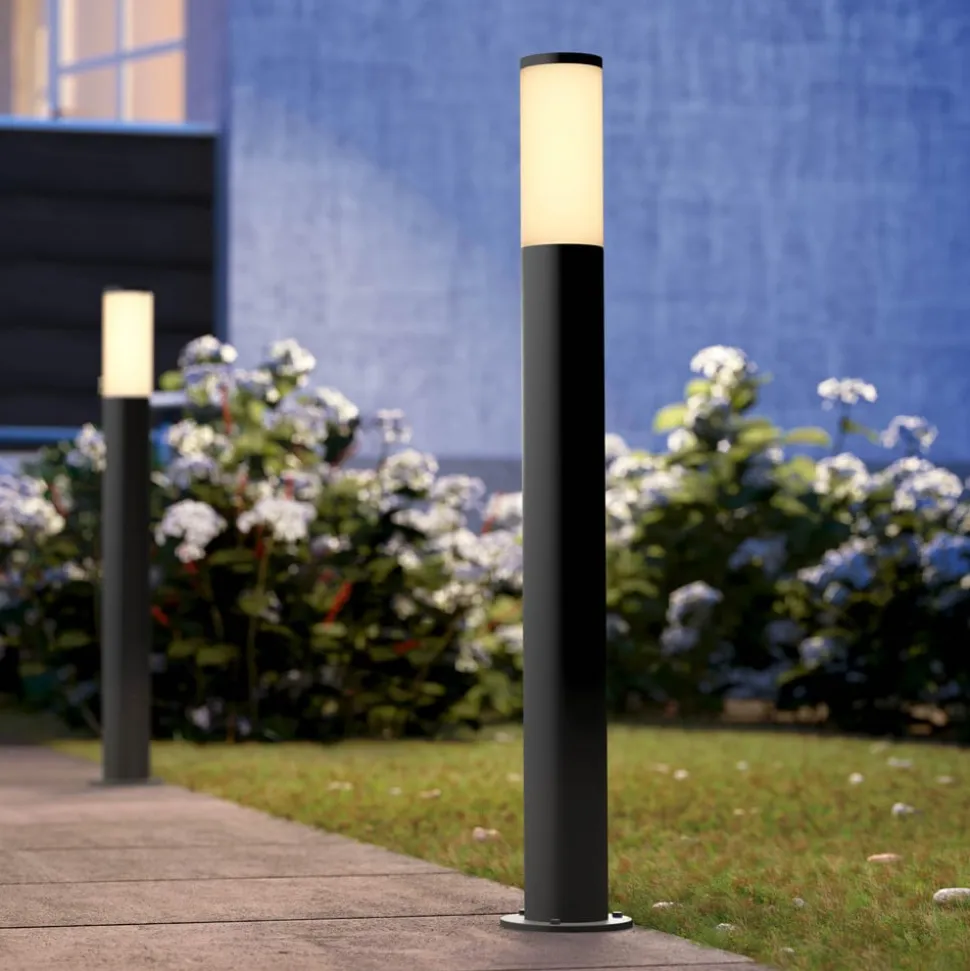 Philips Utrecht vejlampe E27 antracit