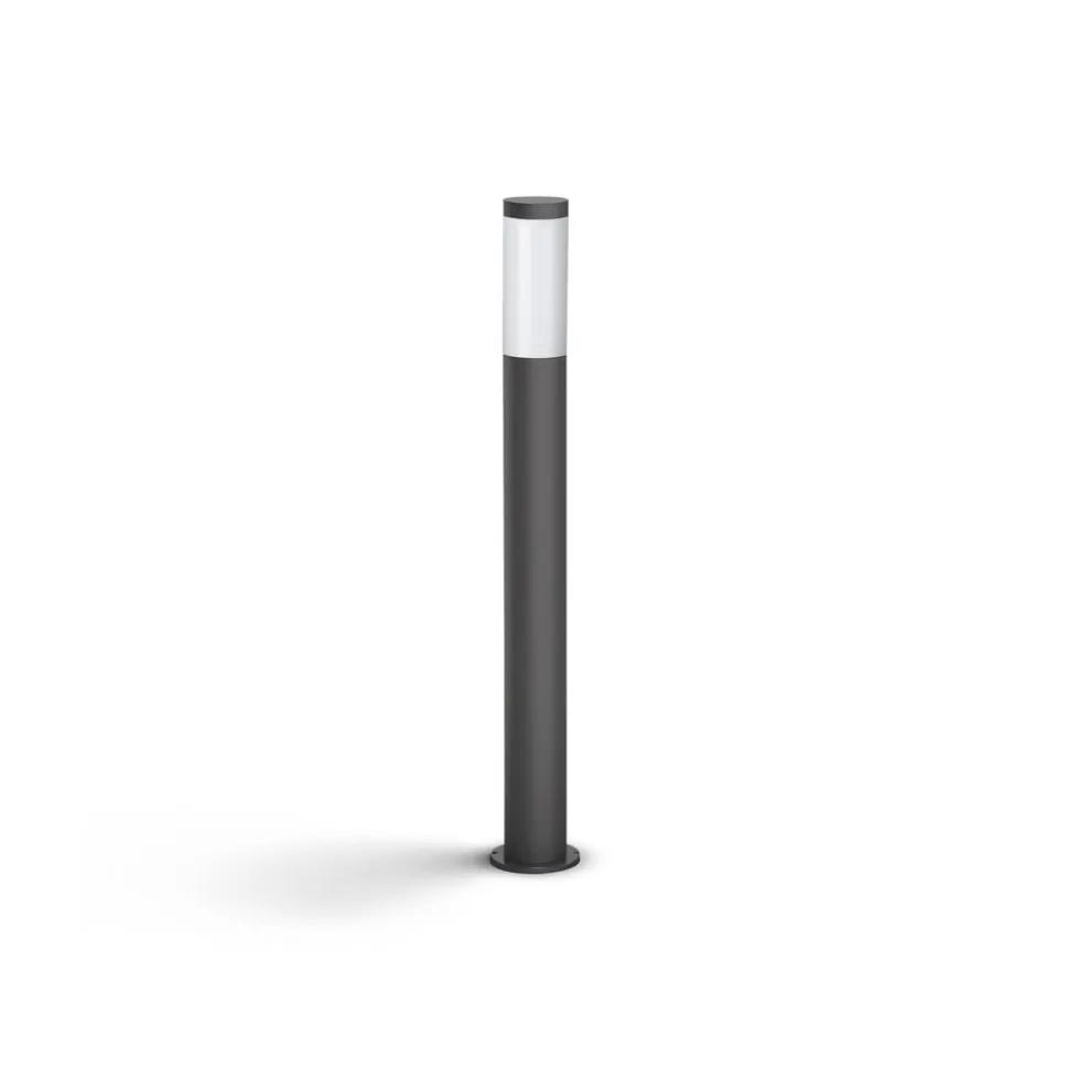 Philips Utrecht vejlampe E27 antracit