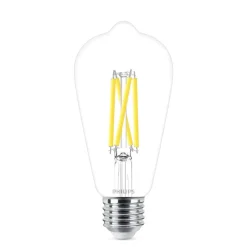 Philips WarmGlow E27 LED-pære rustik 5,9 W klar