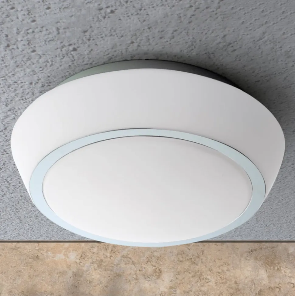 Pia glasloftlampe med IP44, 30 cm