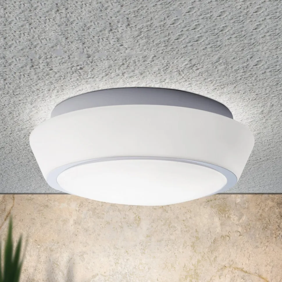 Pia glasloftlampe med IP44, 30 cm