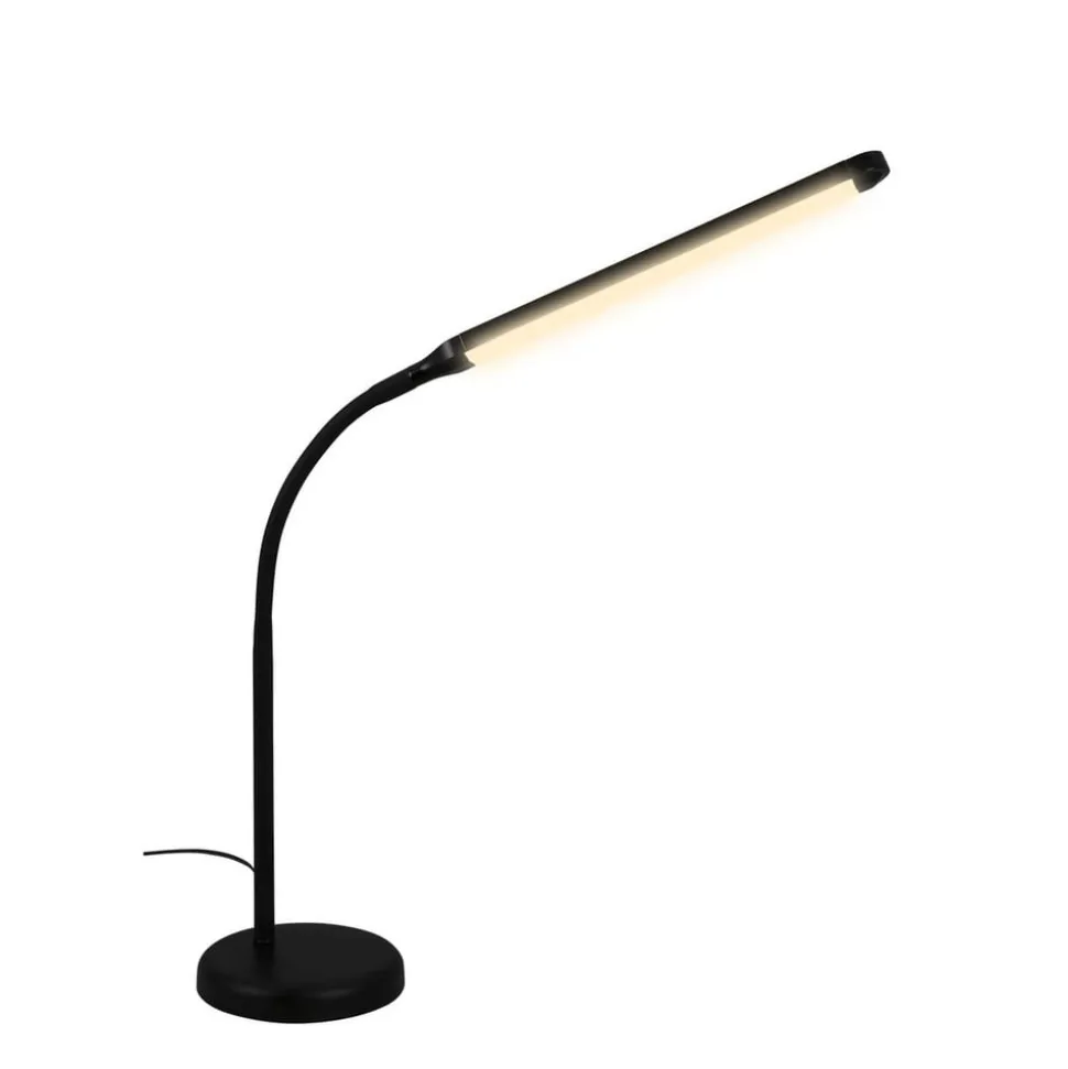 Pivaz LED-bordlampe, touch-dæmper, sort