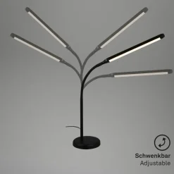 Pivaz LED-bordlampe, touch-dæmper, sort