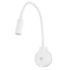 Pixie LED-væglampe med flexarm, hvid