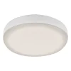 Plat LED-indbygningsspot, hvid, Ø 7,5 cm, 4.000K