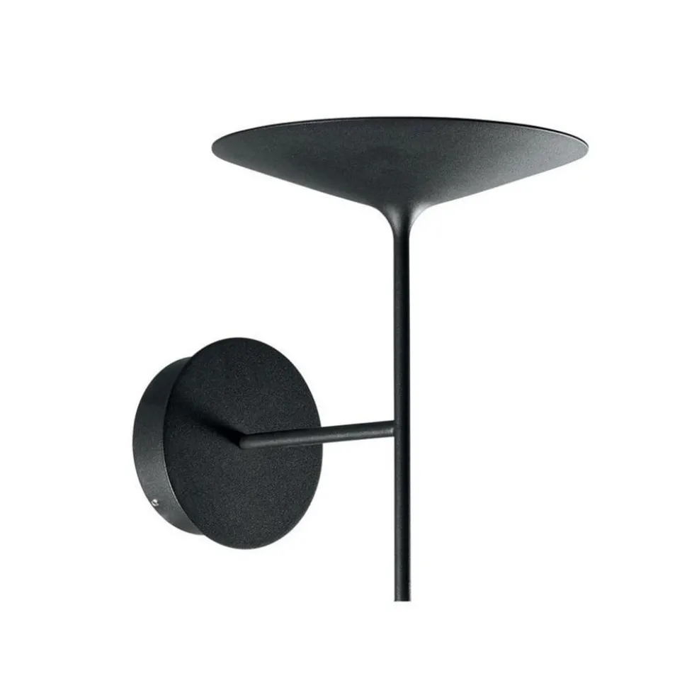 Pole Plus LED-væglampe, sort
