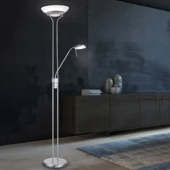 Pool LED-gulvlampe med læsearm, CCT-funktion