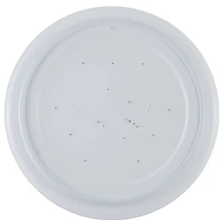 Porz LED-loftlampe IP44, HF-sensor, hvid