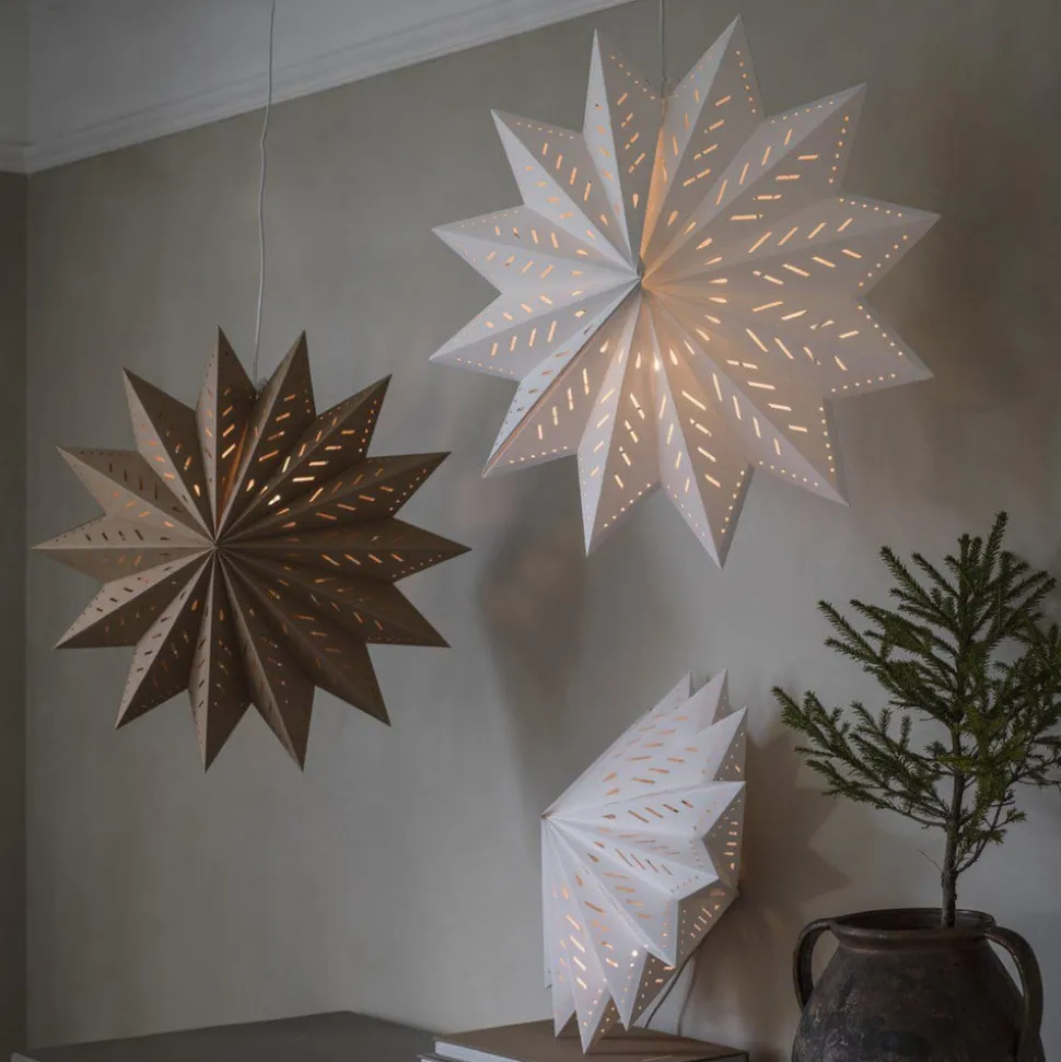 PR Home Alfa Star hængelampe hvid Ø 50 cm