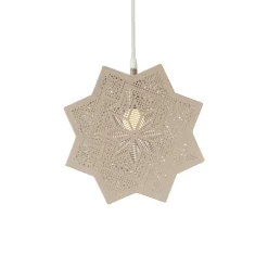 PR Home Elvira dekostjerne af metal, beige