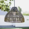 PR Home hængelampe Bao, udendørs, IP44, grå, kabellængde 2,5 m