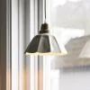 PR Home Hængelampe Ester, offwhite, Ø 17 cm, jern stik