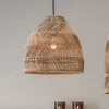 PR Home Maja hængelampe rattan, Ø36cm kabel 2,5m