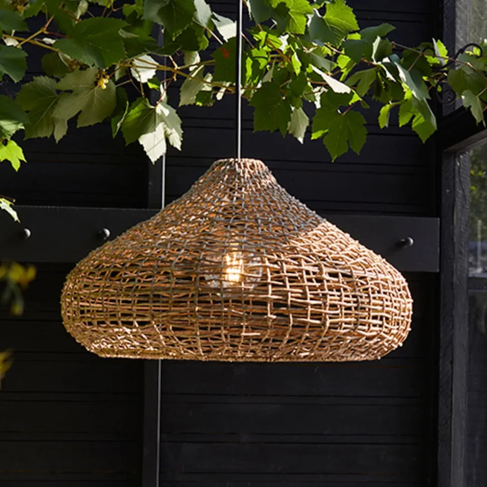 PR Home Mira udendørs hængelampe, Lampakanay, stik, Ø 58 cm