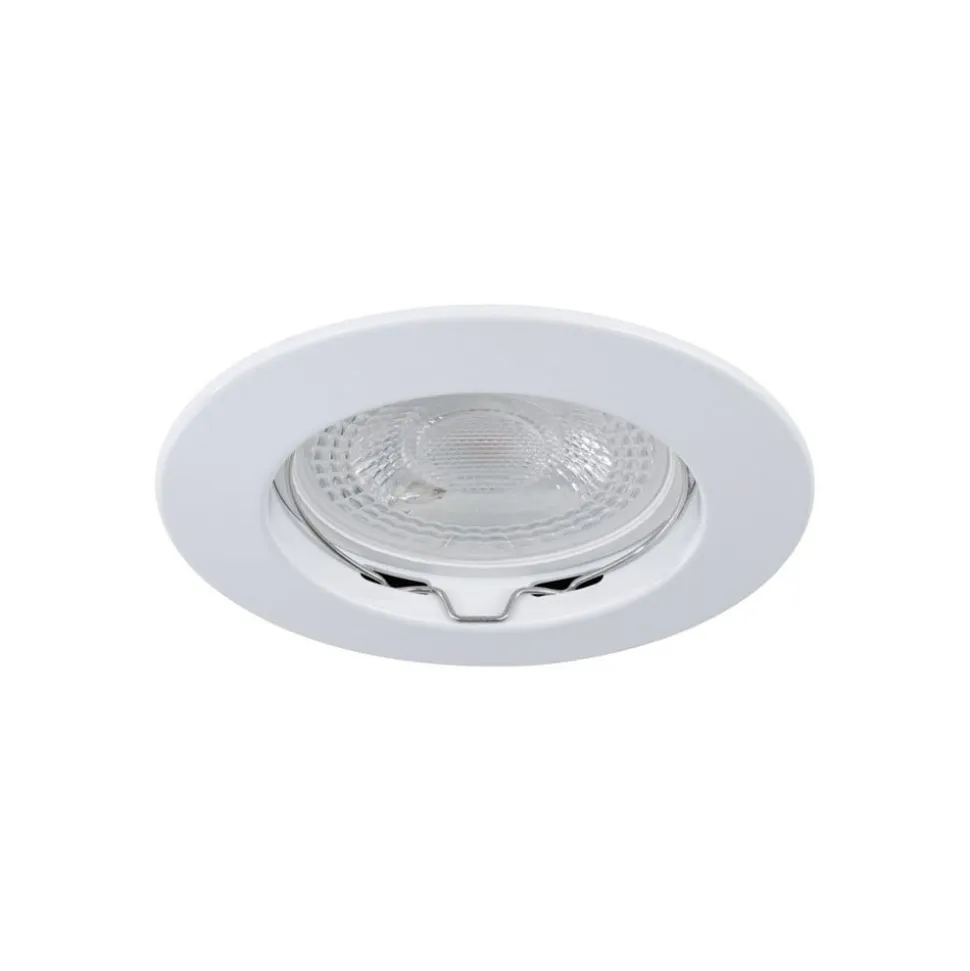 Premium Secure LV indbygget lampe i hvidt