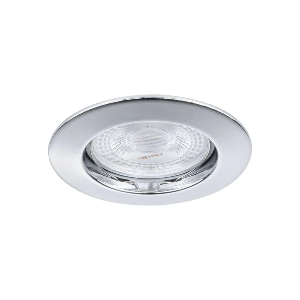 Premium SECURE LV indbygget lampe i krom