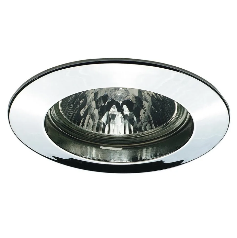 Premium SECURE LV indbygget lampe i krom