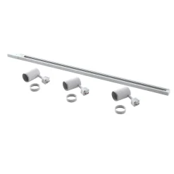 Prios 1 lyskilde skinnesystem Jorell, hvid, 3 lyskilder, GU10