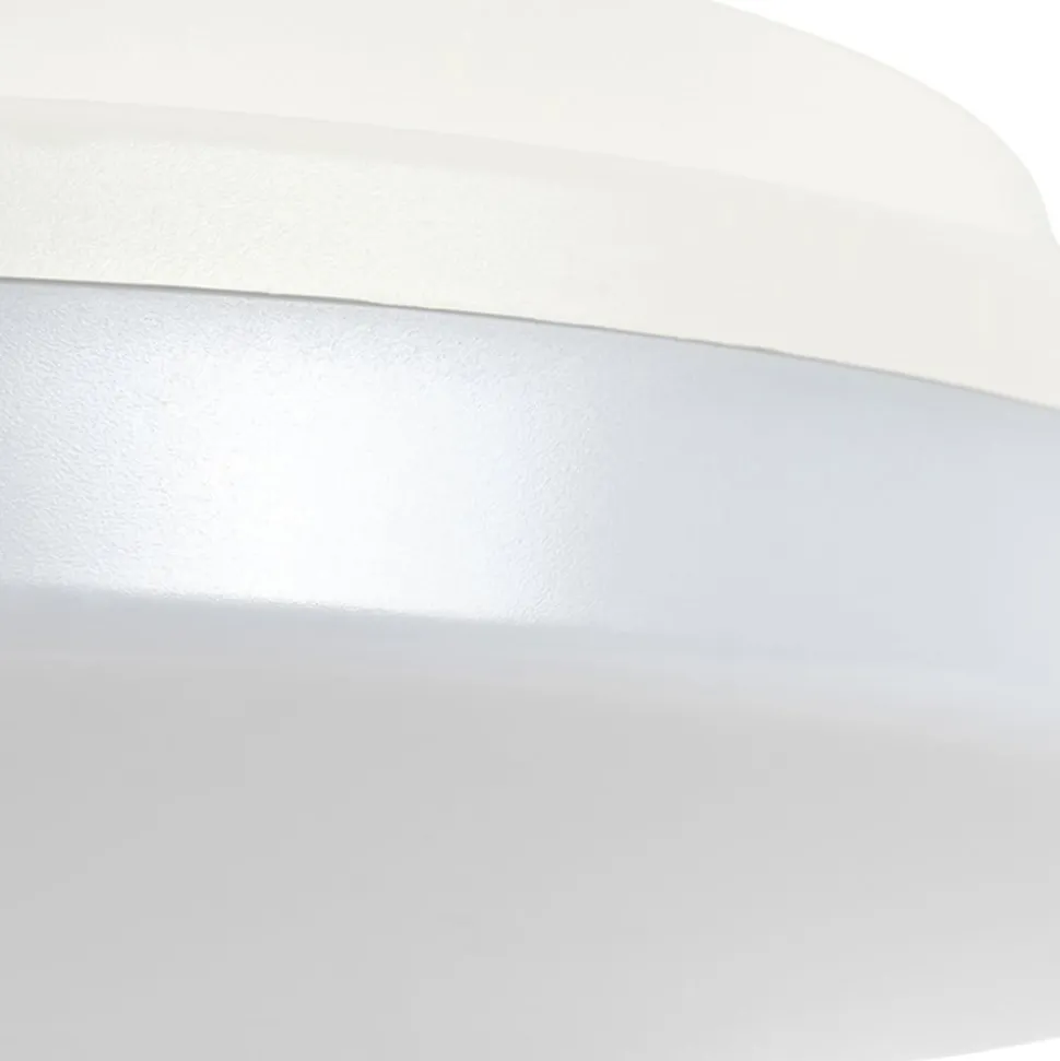 Prios Artin LED-loftlampe, sensor, rund, 28 cm