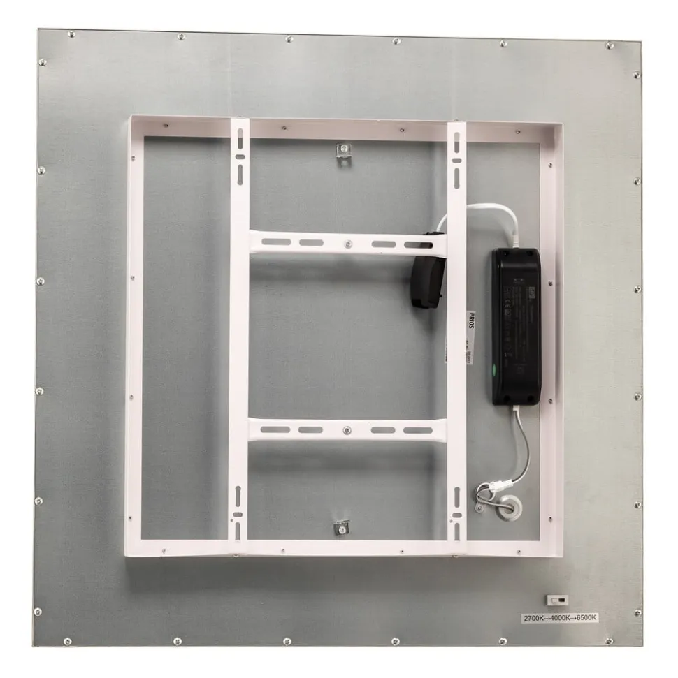 Prios Dinvoris LED-panel, CCT, 62 cm x 62 cm