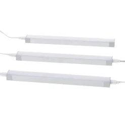 Prios Esbena LED-underskabsbelysning CCT 20 cm sæt med 3 stk