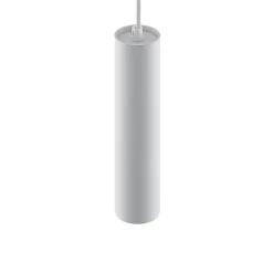 Prios hængelampe Neliyah, Ø 6 cm, hvid, metal, GU10