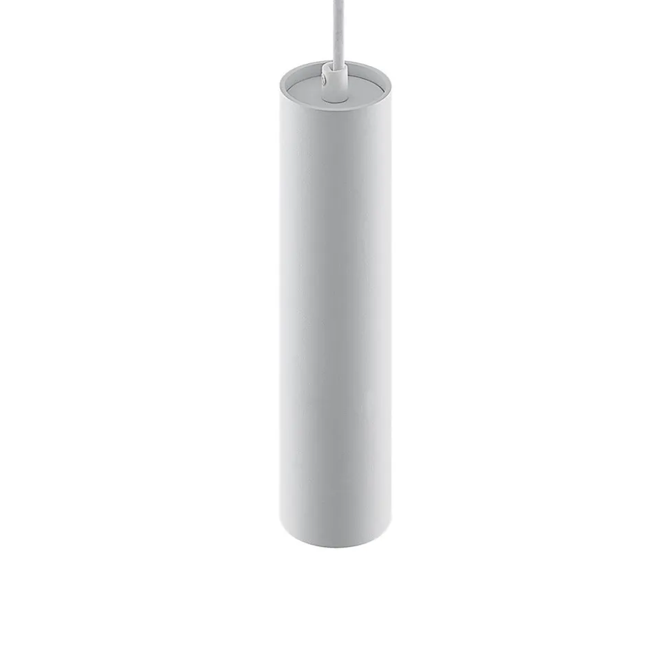 Prios hængelampe Neliyah, Ø 6 cm, hvid, metal, GU10