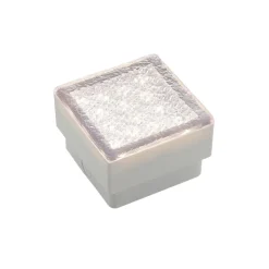 Prios LED nedgravningslampe Ewgenie, 10 cm, transparent