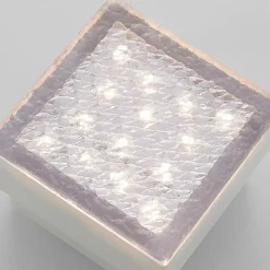 Prios LED nedgravningslampe Ewgenie, 10 cm, transparent