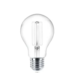 Prios LED-filamentpære E27 hvid glødetråd klar 4 W 2.700 K