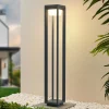 Prios LED-gadelampe Gamion, 90 cm, antracit, metal, IP54