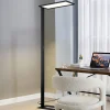 Prios LED-gulvlampe til kontor Taronis, sort, 195 cm, dæmpbar