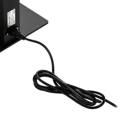 Prios LED-gulvlampe til kontor Taronis, sort, 195 cm, dæmpbar