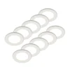 Prios LED-indbygningslampe Cadance, hvid, 12 cm, sæt med 10, CCT