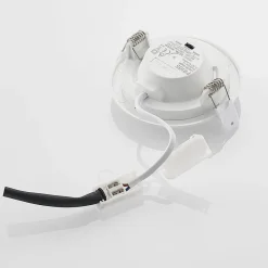 Prios LED-indbygningslampe Cadance, hvid, 12 cm, sæt med 2, CCT