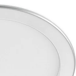Prios LED-indbygningslampe Cadance, sølv, 24 cm, CCT, IP44
