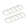 Prios LED-indbygningslampe Cadance, hvid, 17 cm, sæt med 10, CCT