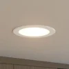Prios LED-indbygningsspot Rida, hvid. Ø 15 cm, CCT, IP44