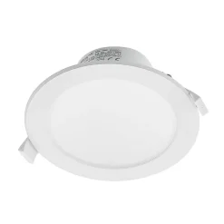 Prios LED-indbygningsspot Rida, hvid. Ø 15 cm, CCT, IP44