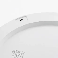 Prios LED-loftlampe Aureka, sæt med 2, sensor, Ø 33 cm, hvid