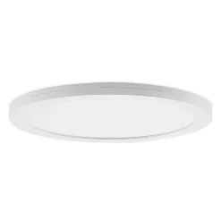 Prios LED-loftlampe Aureka, bevægelsessensor, Ø 33 cm, hvid