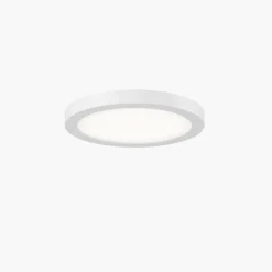 Prios LED-loftlampe Aureka, bevægelsessensor, Ø 23 cm, hvid